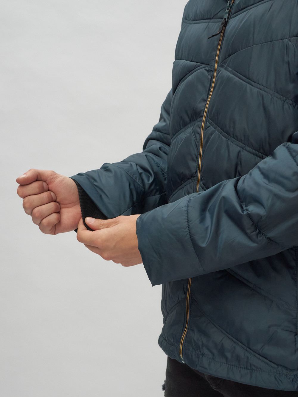 Купить куртку мужскую спортивную оптом от производителя недорого в Москве 62176TS 1