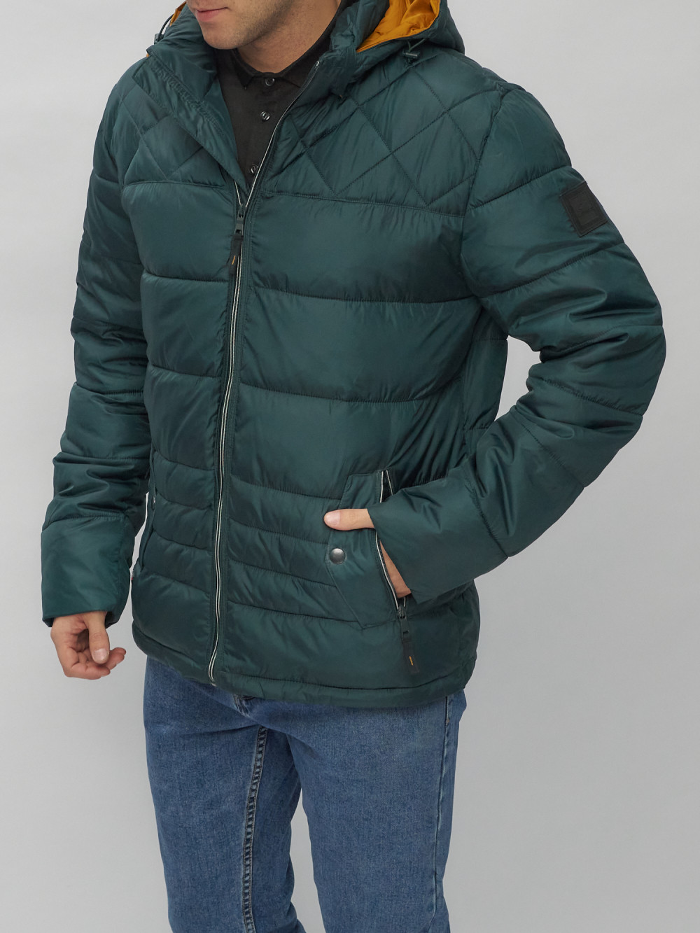 Купить куртку мужскую спортивную весеннюю оптом от производителя недорого в Москве 62179TZ 1