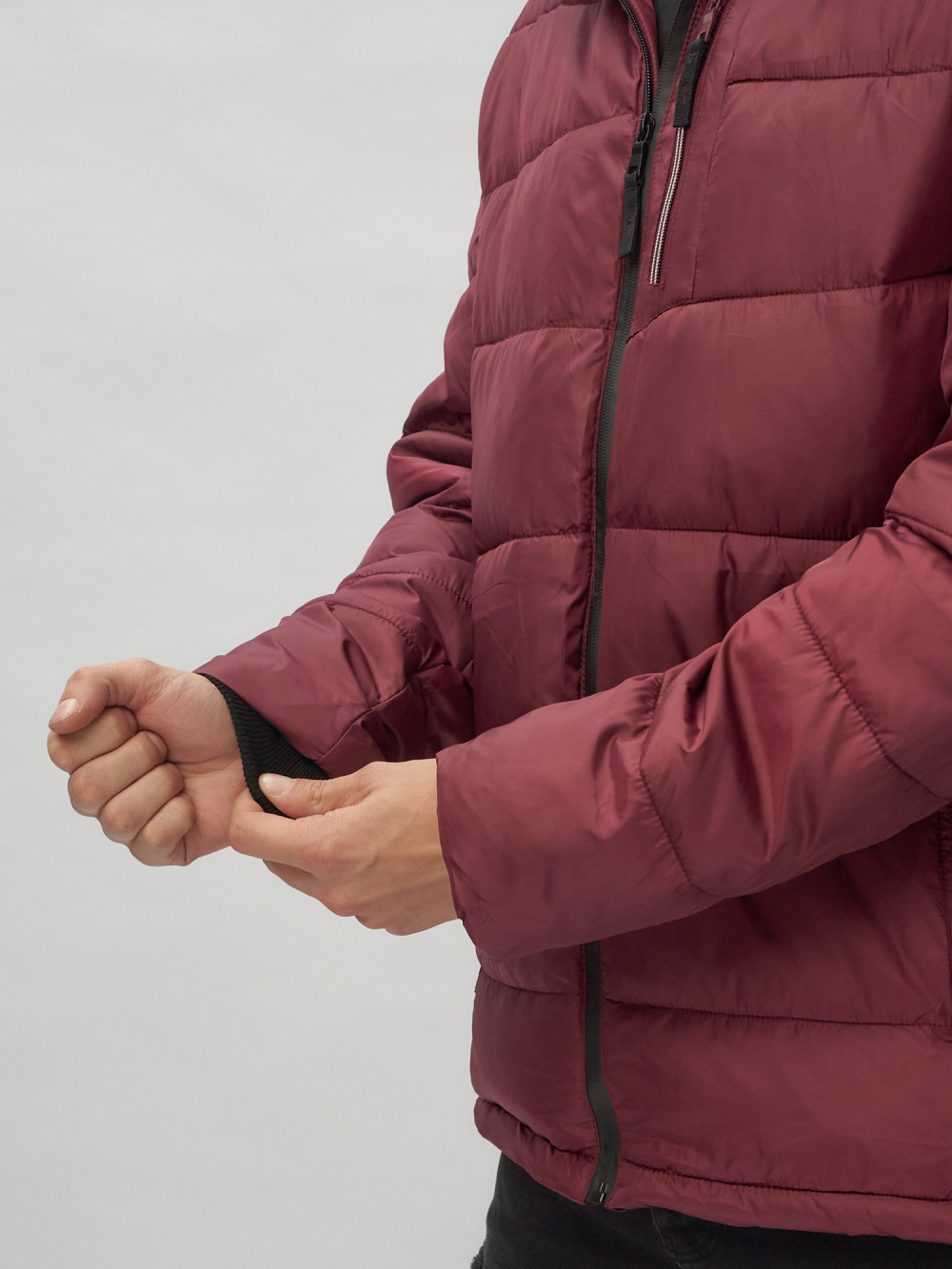 Купить куртку мужскую спортивную весеннюю оптом от производителя недорого в Москве 62186Bo 1