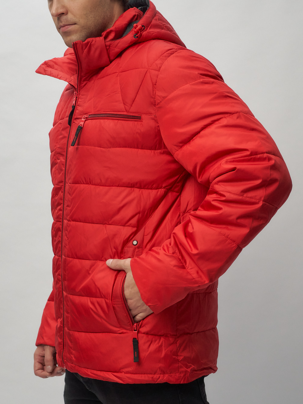 Купить куртку мужскую спортивную весеннюю оптом от производителя недорого в Москве 62187Kr 1