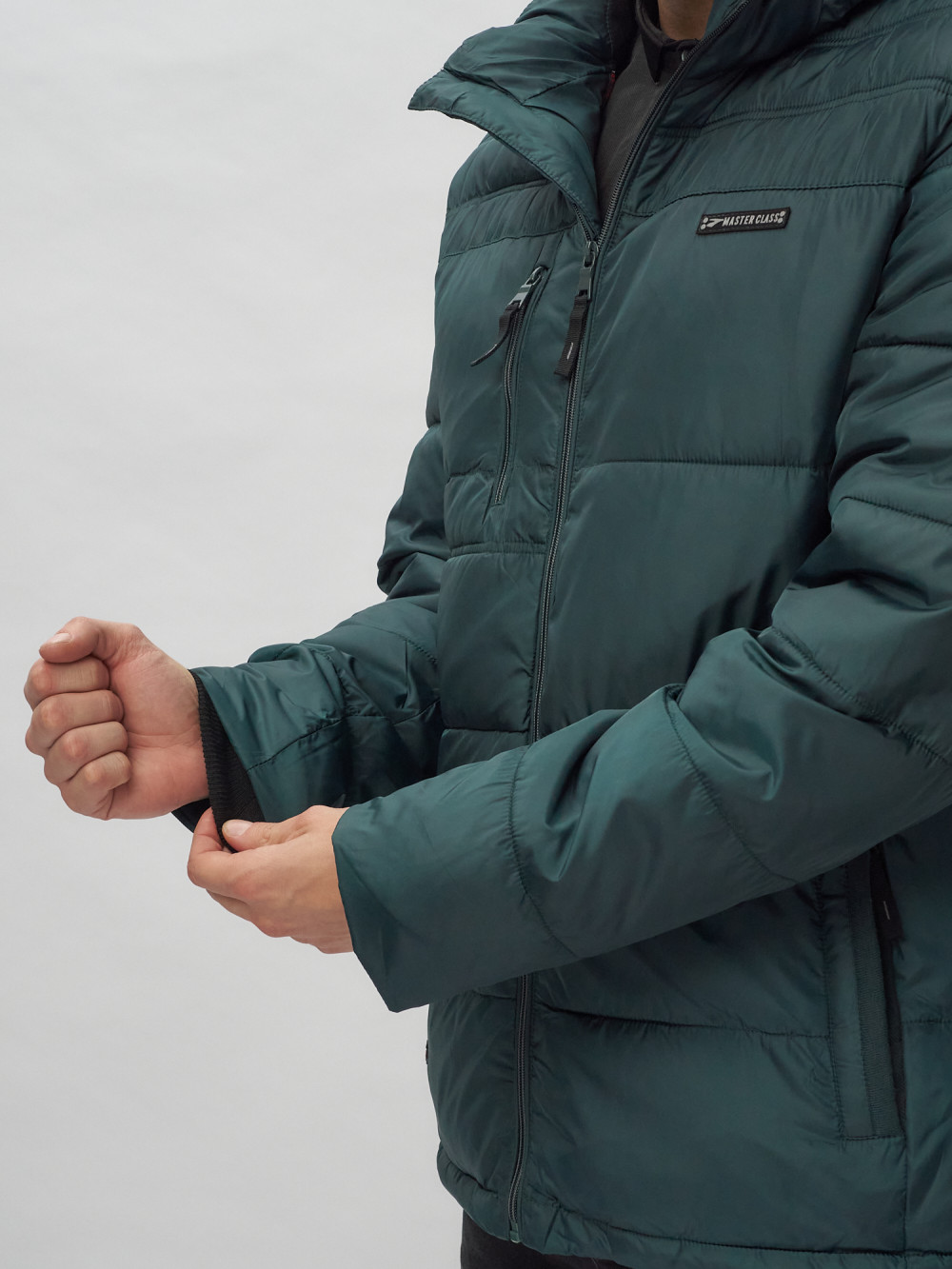 Купить куртку мужскую спортивную весеннюю оптом от производителя недорого в Москве 62190TZ 1
