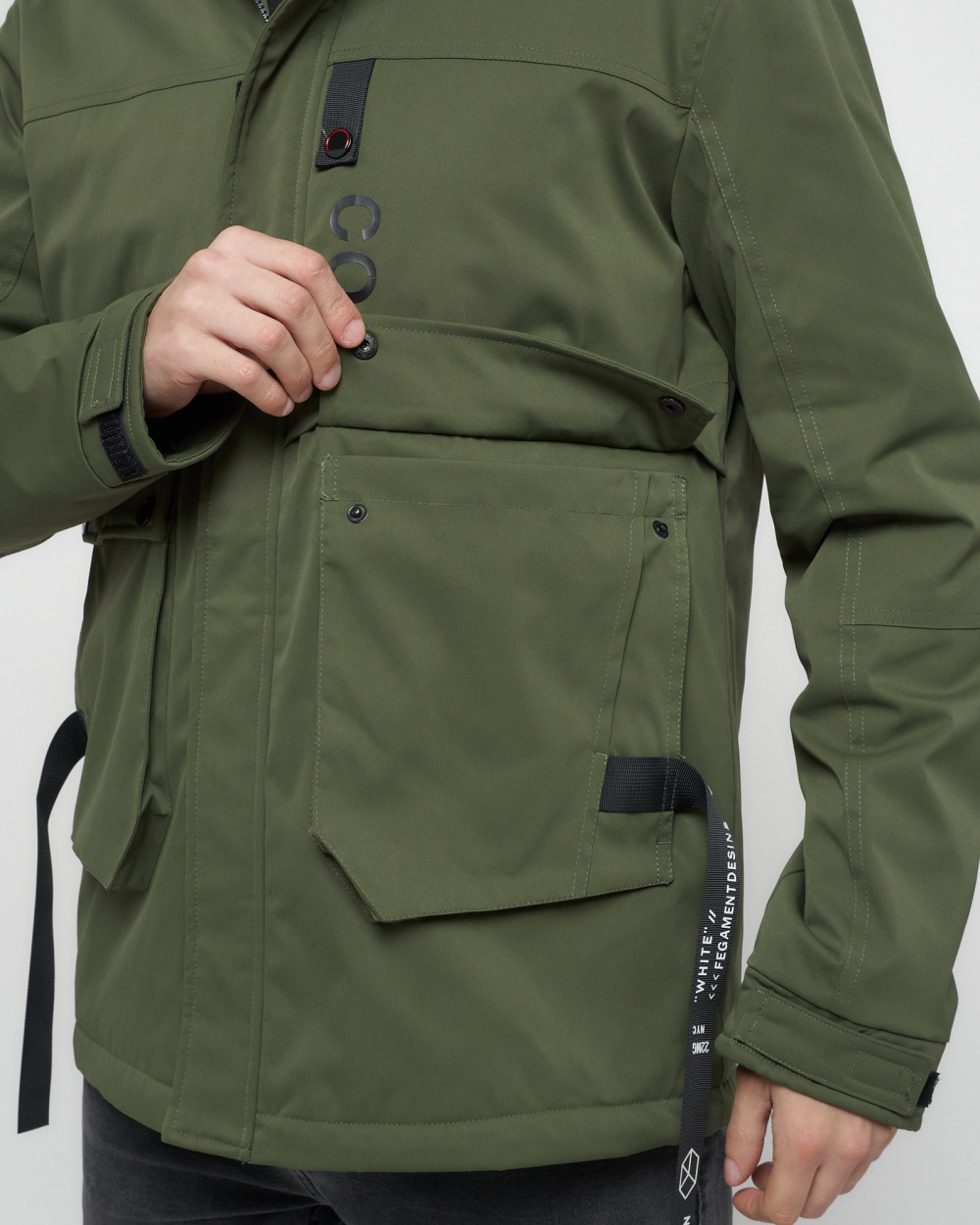 Купить куртку мужскую спортивную весеннюю оптом от производителя недорого в Москве 8600Kh 1