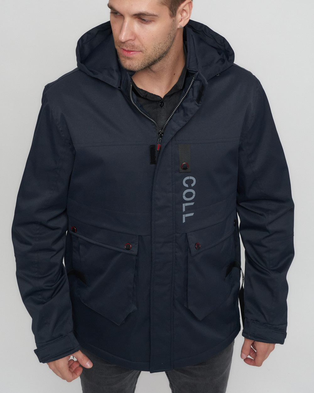 Купить куртку мужскую спортивную весеннюю оптом от производителя недорого в Москве 8600TS 1
