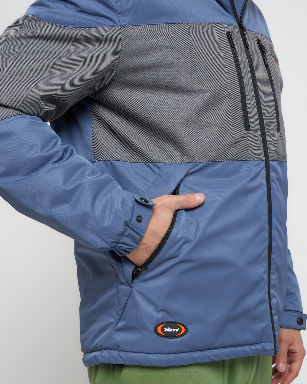 Купить куртку мужскую спортивную весеннюю оптом от производителя недорого в Москве 8808S 1