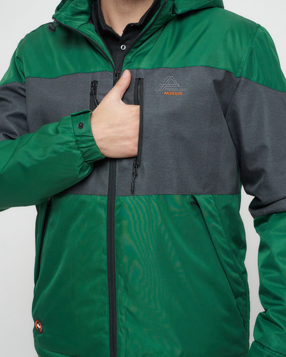 Купить куртку мужскую спортивную весеннюю оптом от производителя недорого в Москве 8808Z 1