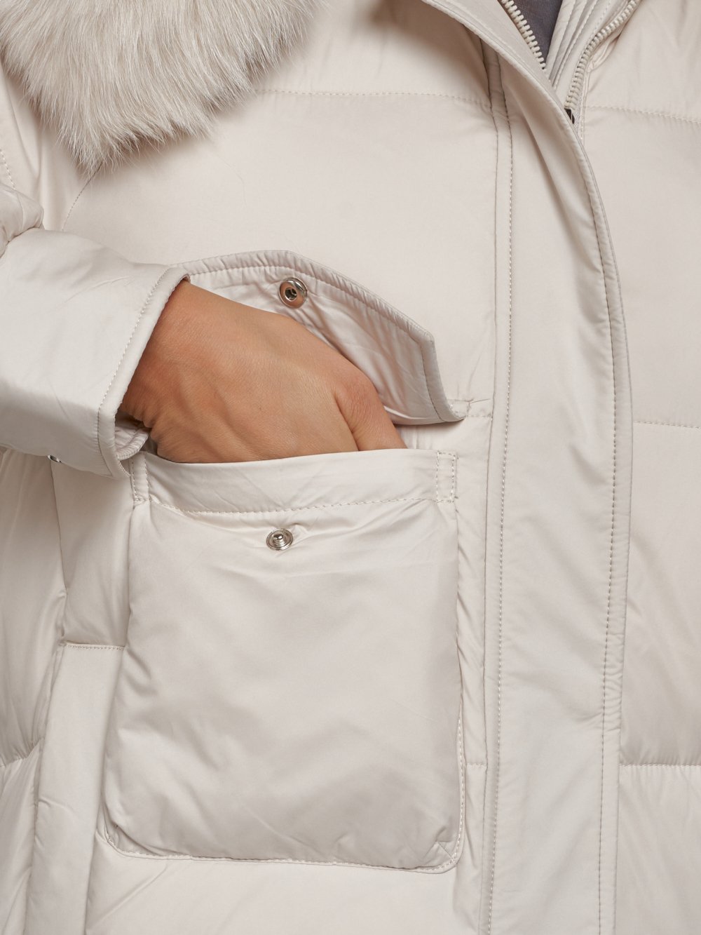 Купить куртку женскую оптом от производителя недорого в Москве 13301B 1