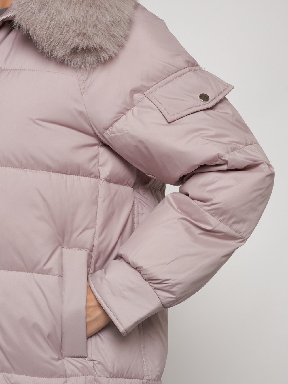 Купить куртку женскую оптом от производителя недорого в Москве 13301SK 1