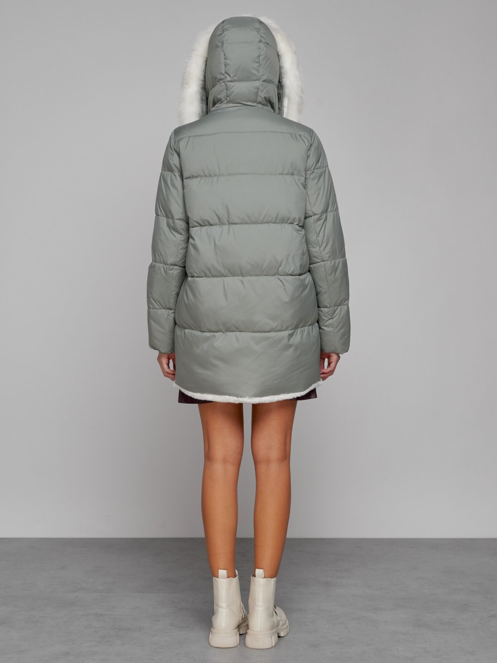 Купить куртку женскую оптом от производителя недорого в Москве 133120ZS 1