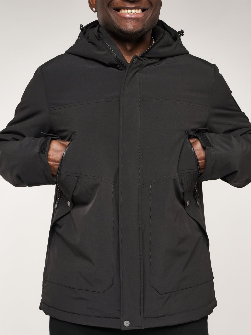 Купить куртку мужскую спортивную весеннюю оптом от производителя недорого в Москве 2332Ch 1