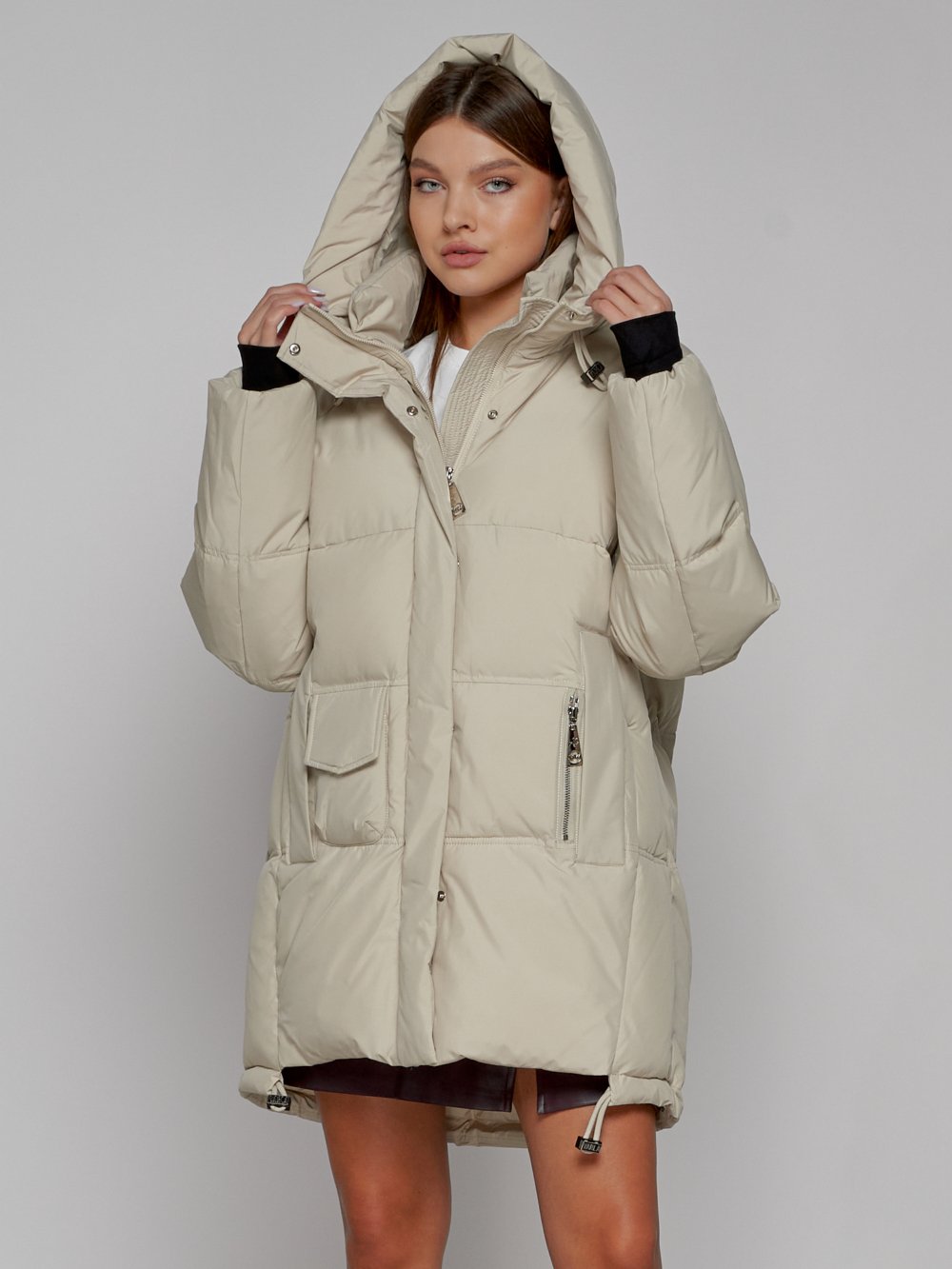 Купить куртку женскую оптом от производителя недорого в Москве 51122B 1