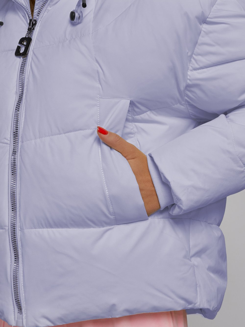 Купить куртку зимнюю оптом от производителя недорого в Москве 512305F 1