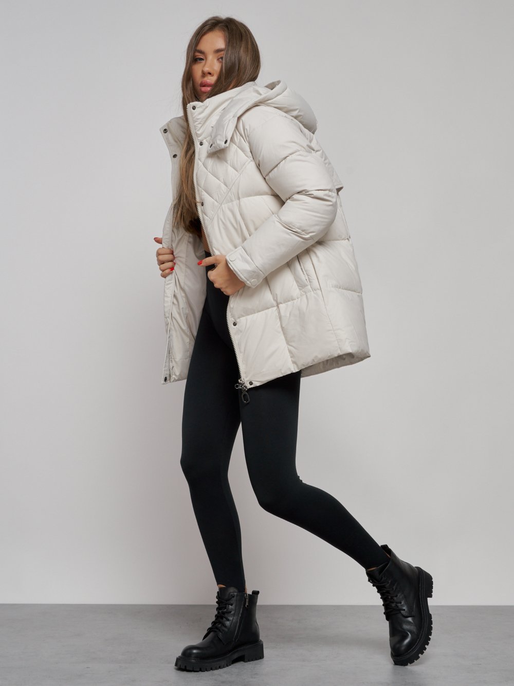 Купить куртку зимнюю оптом от производителя недорого в Москве 52301B 1