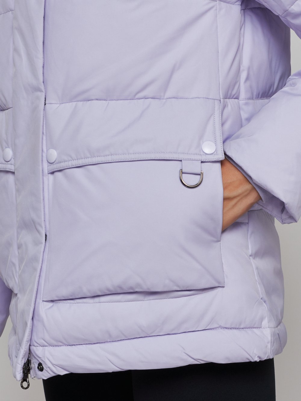 Купить куртку зимнюю оптом от производителя недорого в Москве 52303F 1