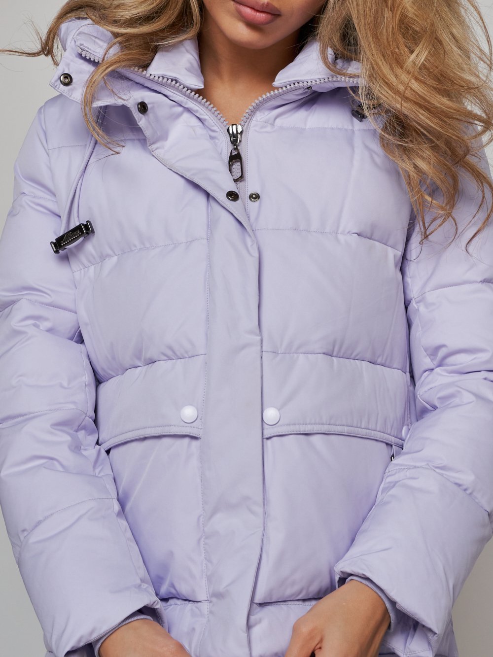 Купить куртку зимнюю оптом от производителя недорого в Москве 52303F 1