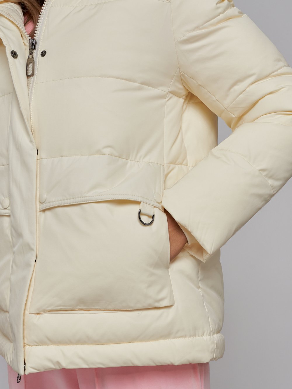 Купить куртку зимнюю оптом от производителя недорого в Москве 52303SJ 1