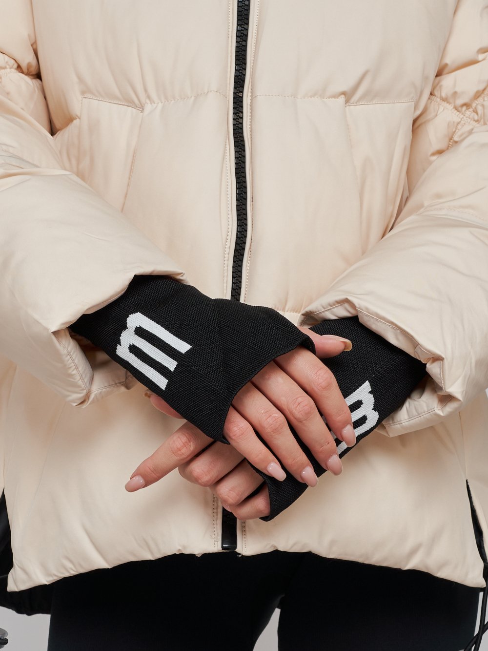 Купить куртку зимнюю оптом от производителя недорого в Москве 52306B 1