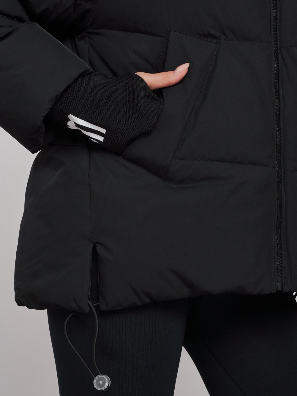 Купить куртку зимнюю оптом от производителя недорого в Москве 52306Ch 1