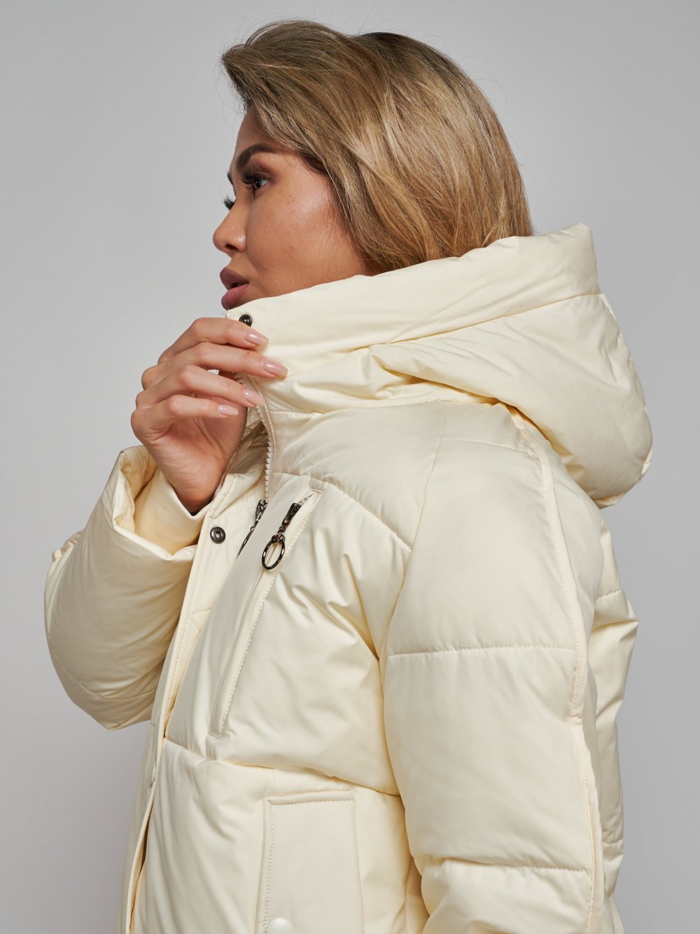 Купить куртку зимнюю оптом от производителя недорого в Москве 52308B 1
