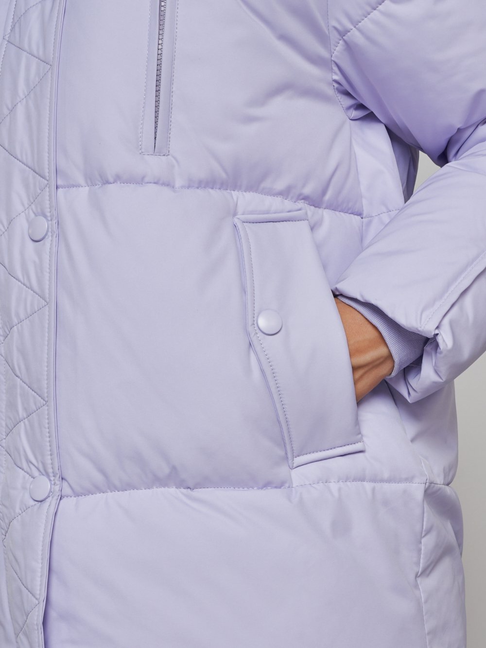 Купить куртку зимнюю оптом от производителя недорого в Москве 52308F 1