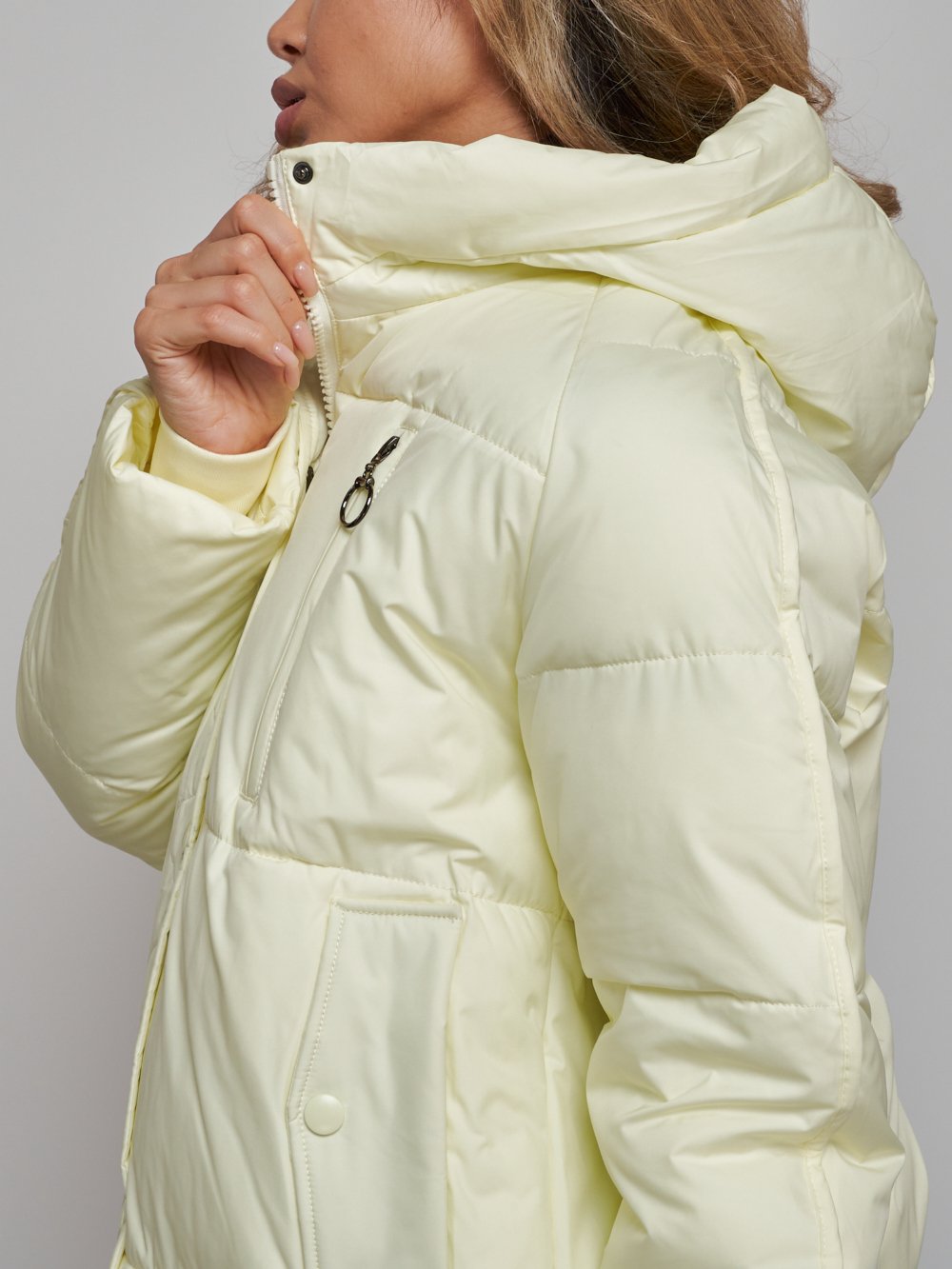 Купить куртку зимнюю оптом от производителя недорого в Москве 52308SJ 1