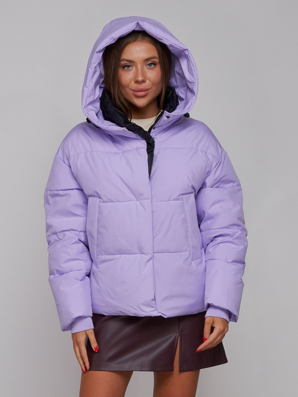 Купить куртку зимнюю оптом от производителя недорого в Москве 52309F 1