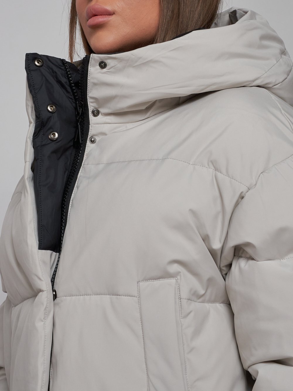 Купить куртку зимнюю оптом от производителя недорого в Москве 52309SS 1