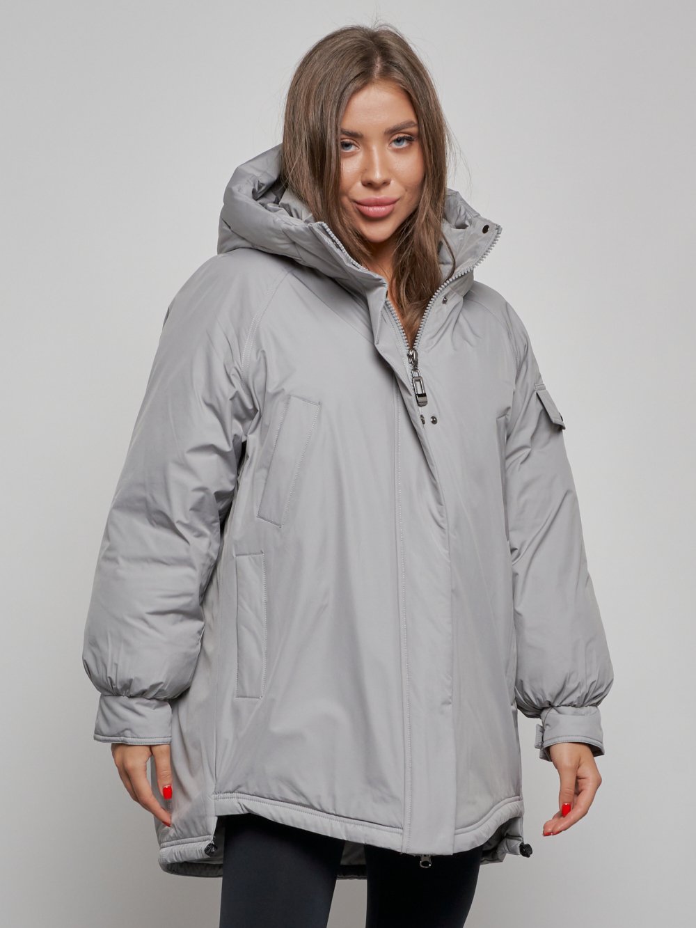 Купить куртку женскую оптом от производителя недорого в Москве 52311Sr 1
