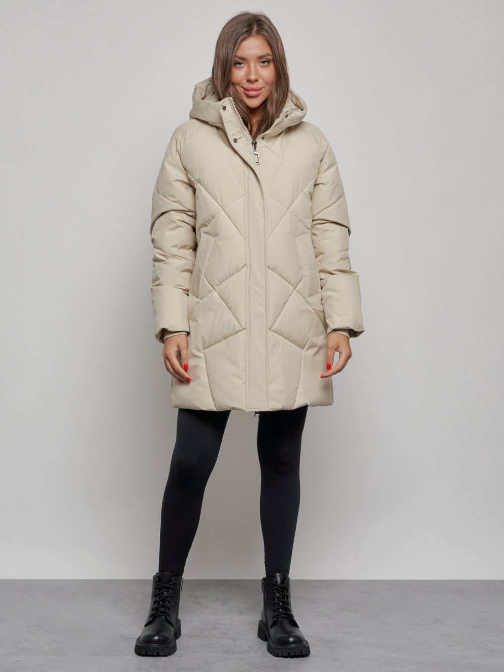 Купить куртку женскую оптом от производителя недорого в Москве 52361B 1