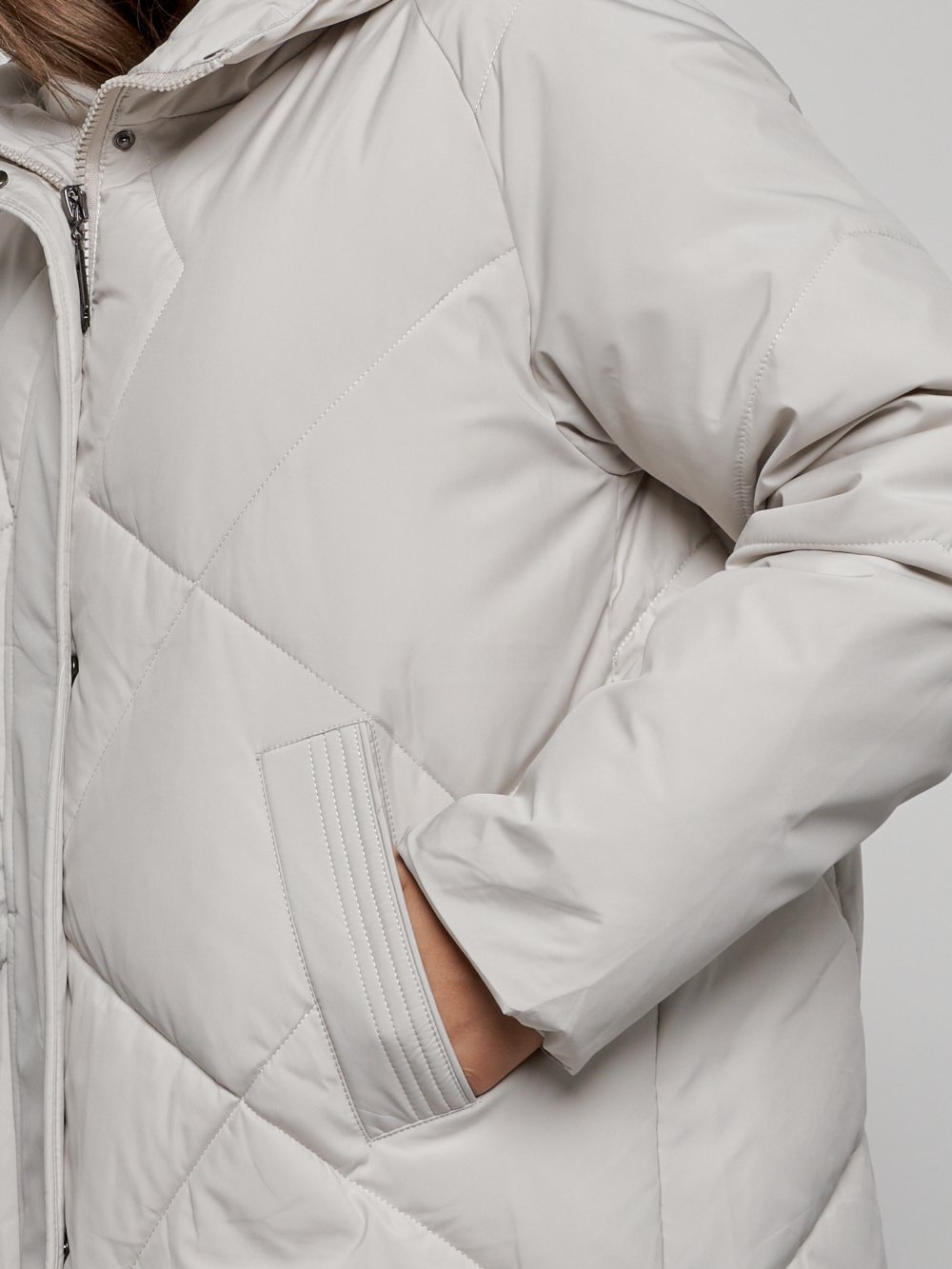 Купить куртку женскую оптом от производителя недорого в Москве 52361SS 1