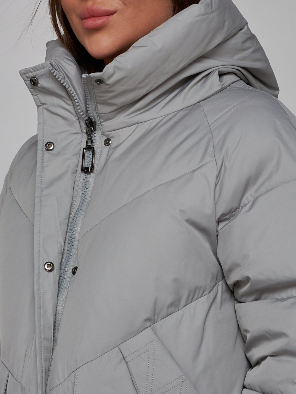 Купить куртку женскую оптом от производителя недорого в Москве 52362SS 1