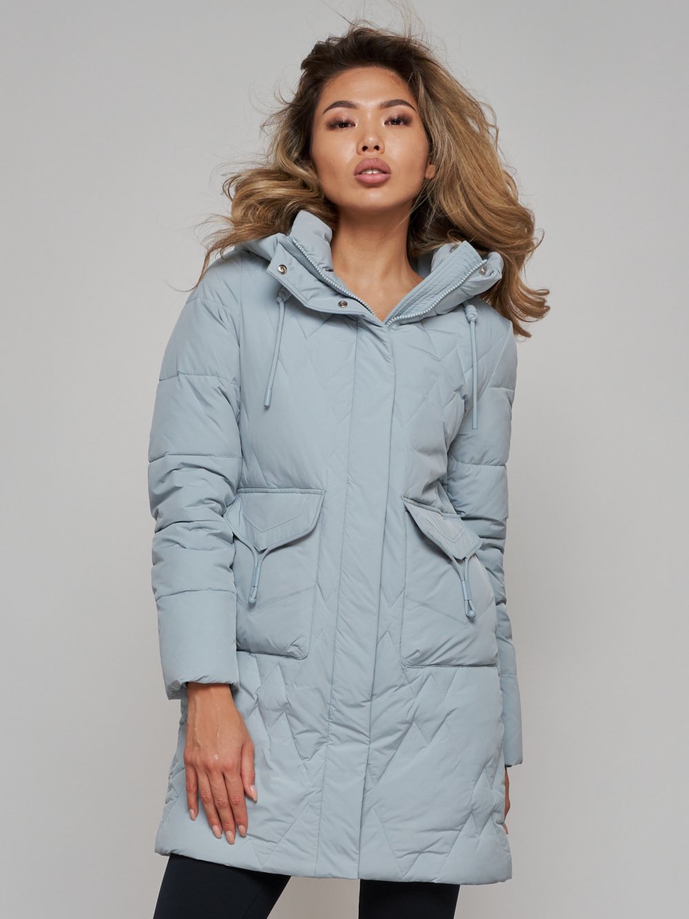 Купить куртку женскую оптом от производителя недорого в Москве 586832Br 1