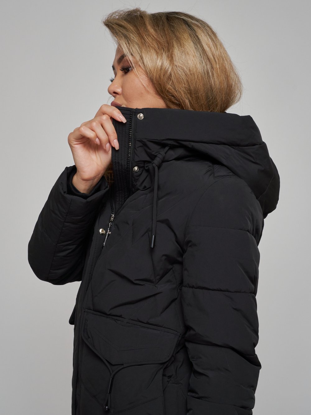 Купить куртку женскую оптом от производителя недорого в Москве 586832Ch 1