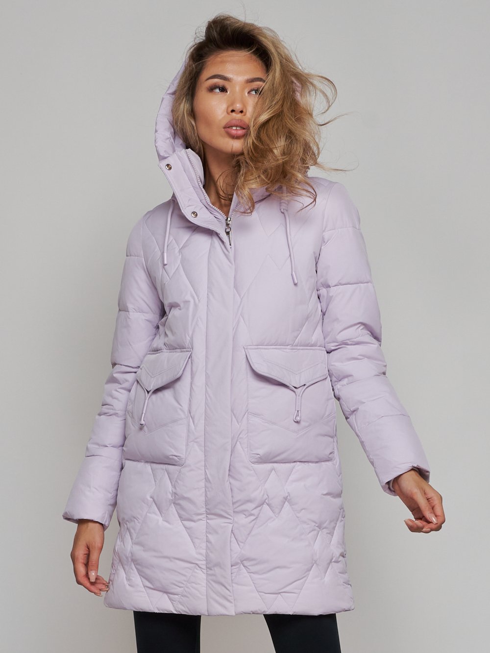 Купить куртку женскую оптом от производителя недорого в Москве 586832F 1