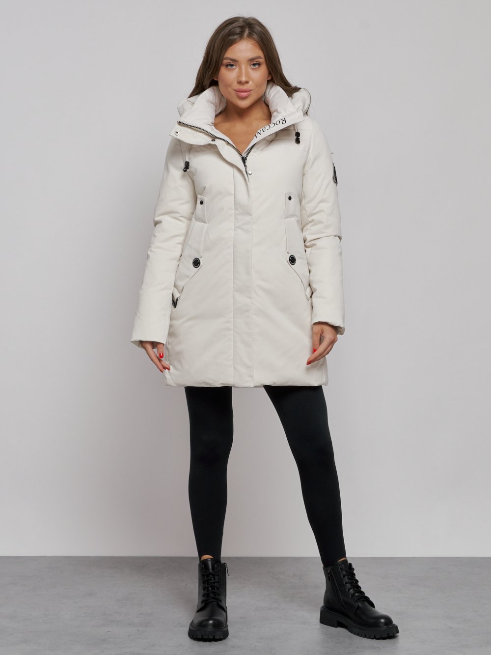 Купить куртку женскую оптом от производителя недорого в Москве 589003B 1