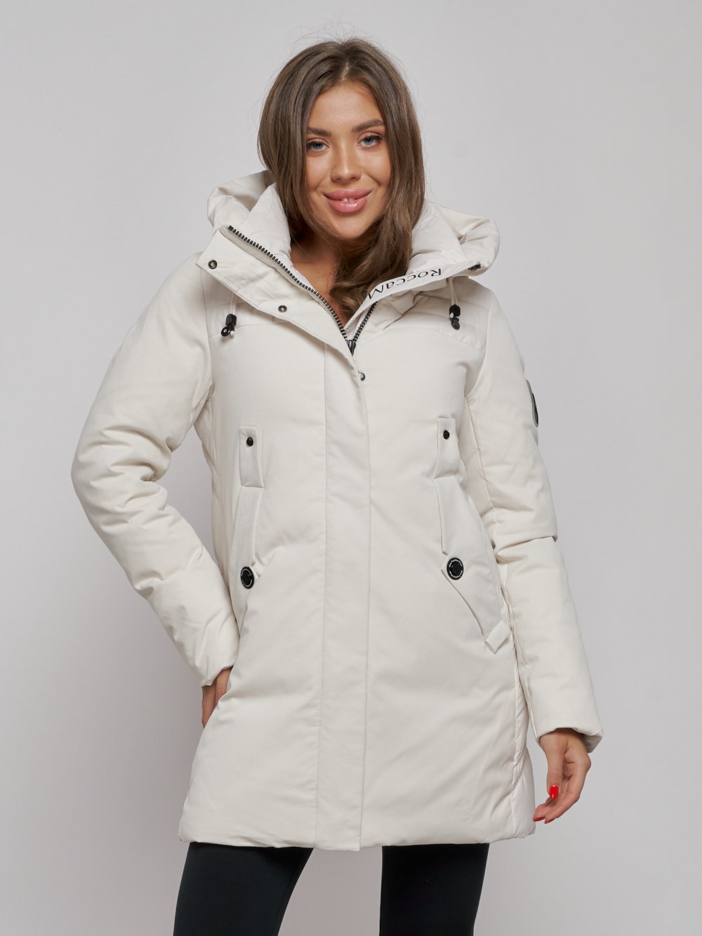 Купить куртку женскую оптом от производителя недорого в Москве 589003B 1
