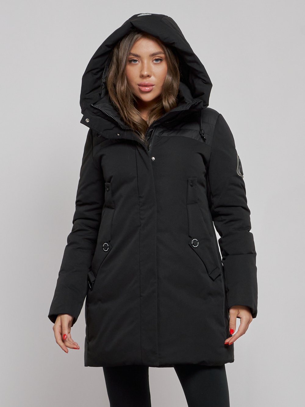 Купить куртку женскую оптом от производителя недорого в Москве 589003Ch 1