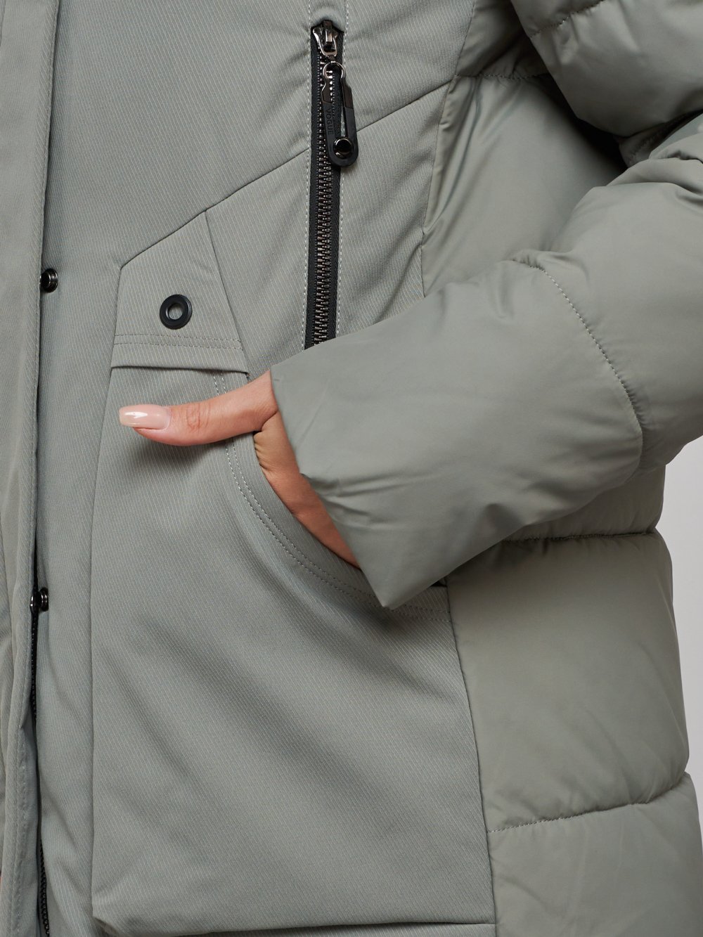 Купить куртку женскую оптом от производителя недорого в Москве 589006Kh 1
