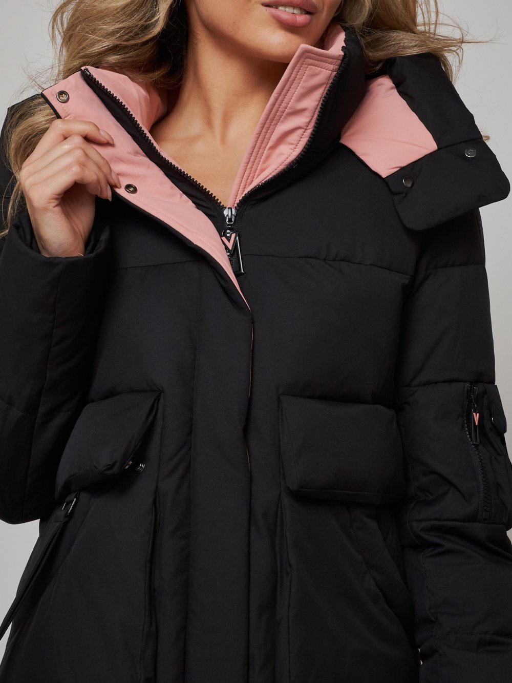 Купить куртку зимнюю оптом от производителя недорого в Москве 589827Ch 1