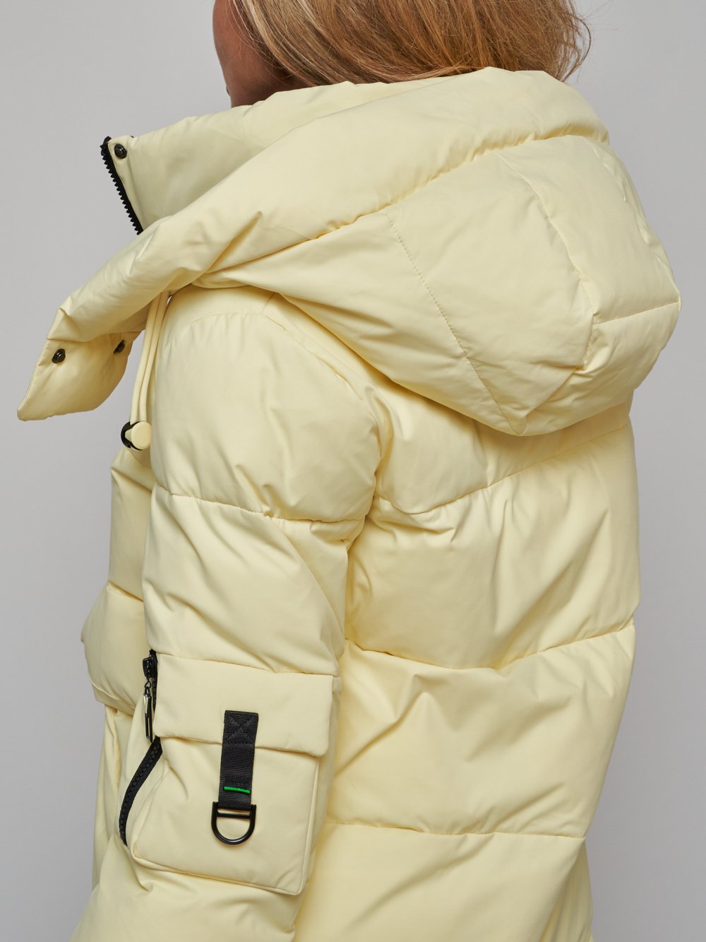 Купить куртку зимнюю оптом от производителя недорого в Москве 589827J 1