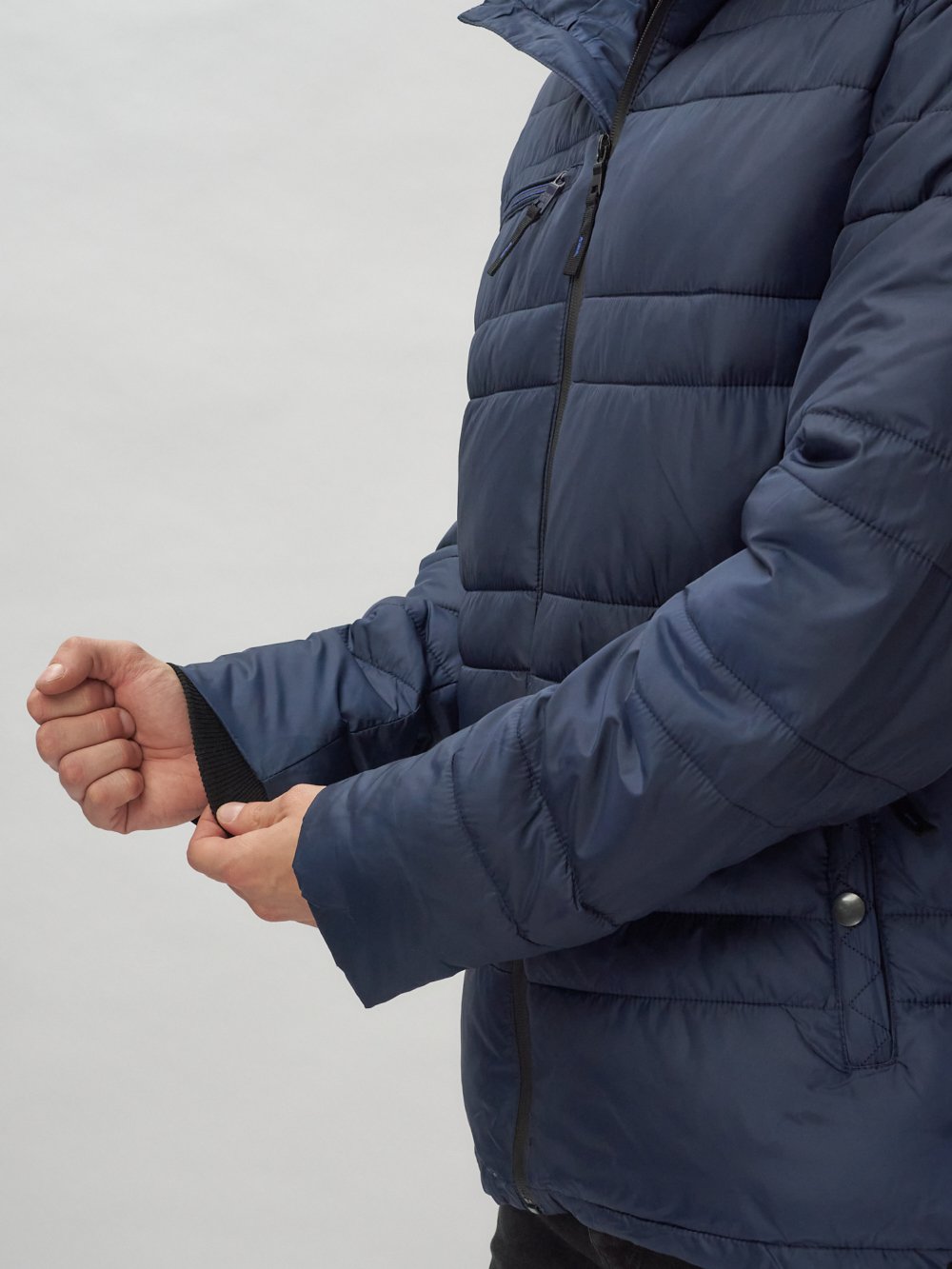 Купить куртку мужскую спортивную весеннюю оптом от производителя недорого в Москве 62175TS 1