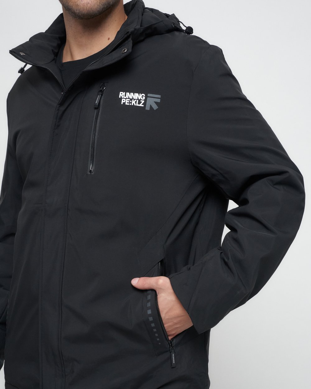 Купить куртку мужскую большого размера оптом от производителя недорого в Москве 88676Ch 1