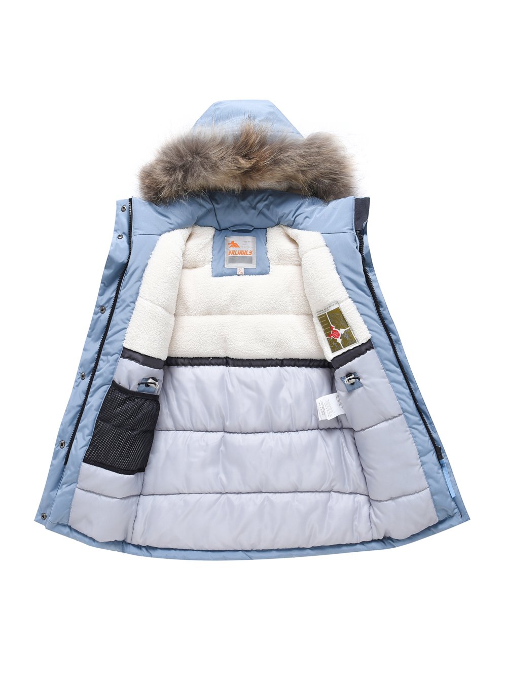 Купить куртку парку для девочки оптом от производителя недорого в Москве 9332Gl 1
