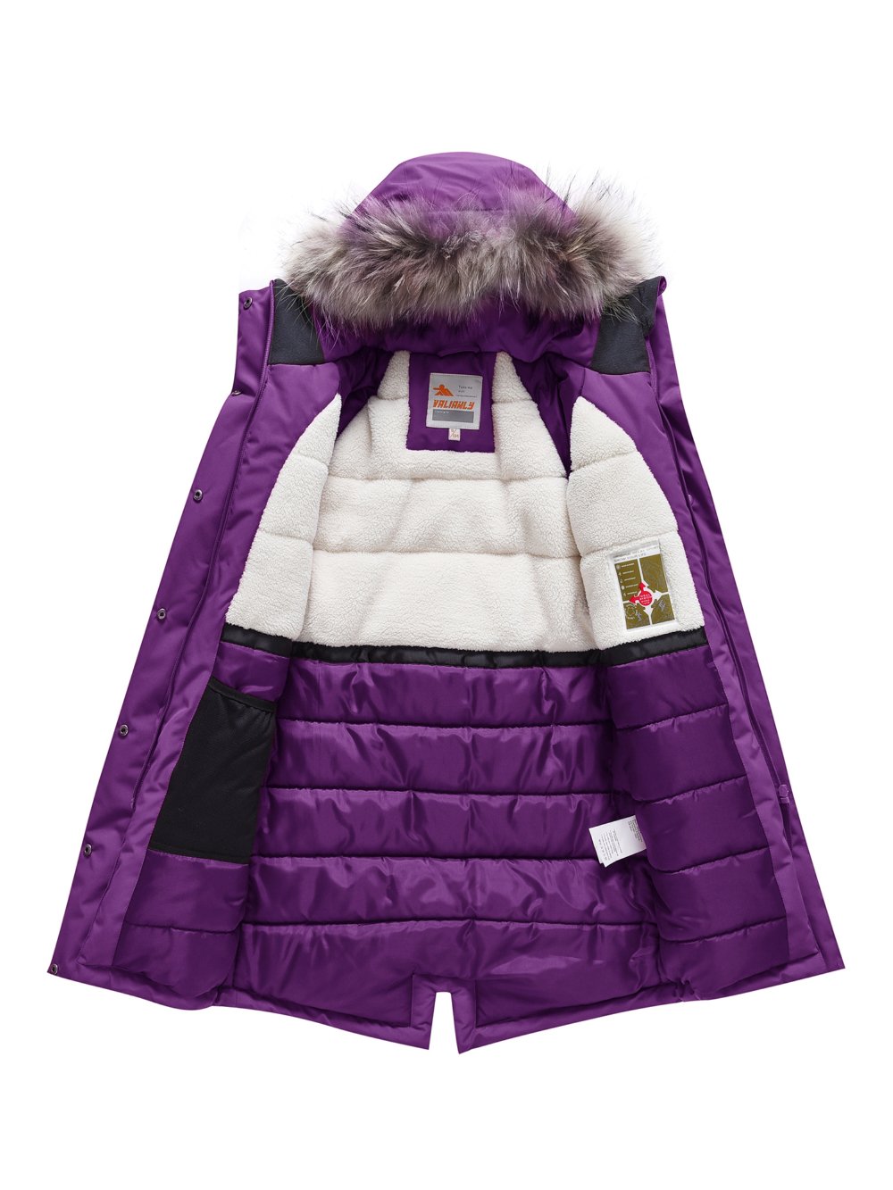 Купить куртку парку для девочки оптом от производителя недорого в Москве 9340F 1