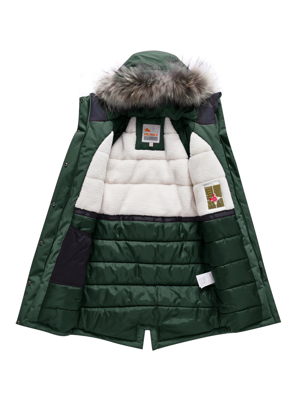Купить куртку парку для девочки оптом от производителя недорого в Москве 9340TZ 1