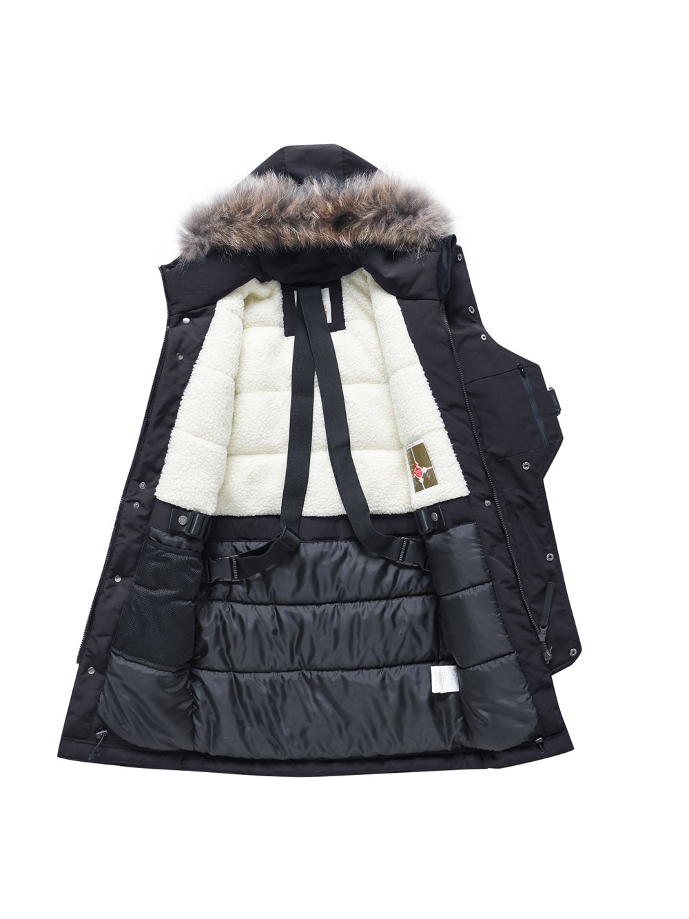 Купить куртку парку для мальчика оптом от производителя недорого в Москве 9341Ch 1