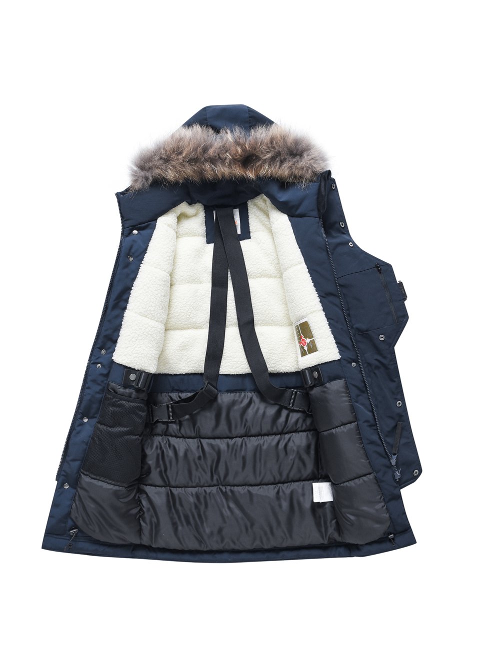 Купить куртку парку для мальчика оптом от производителя недорого в Москве 9341TS 1