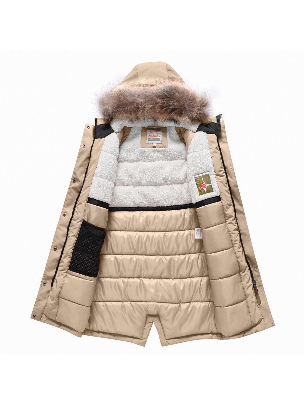 Купить куртку парку для девочки оптом от производителя недорого в Москве 9342B 1
