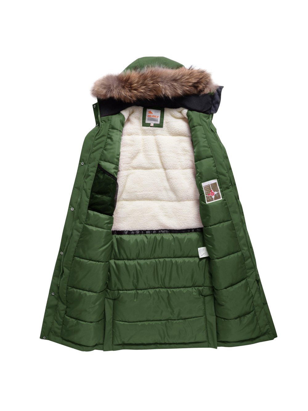 Купить куртку парку для девочки оптом от производителя недорого в Москве 9344TZ 1