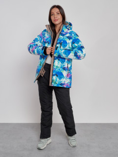 Купить горнолыжный костюм женский оптом от производителя недорого в Москве 03320S