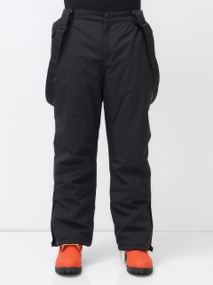 Брюки горнолыжные мужские УЦЕНКА черного цвета 0946Ch